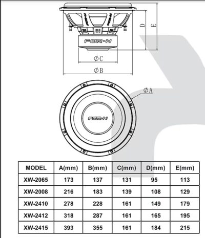 FOR-X XW-2412 D4 - Bild 2
